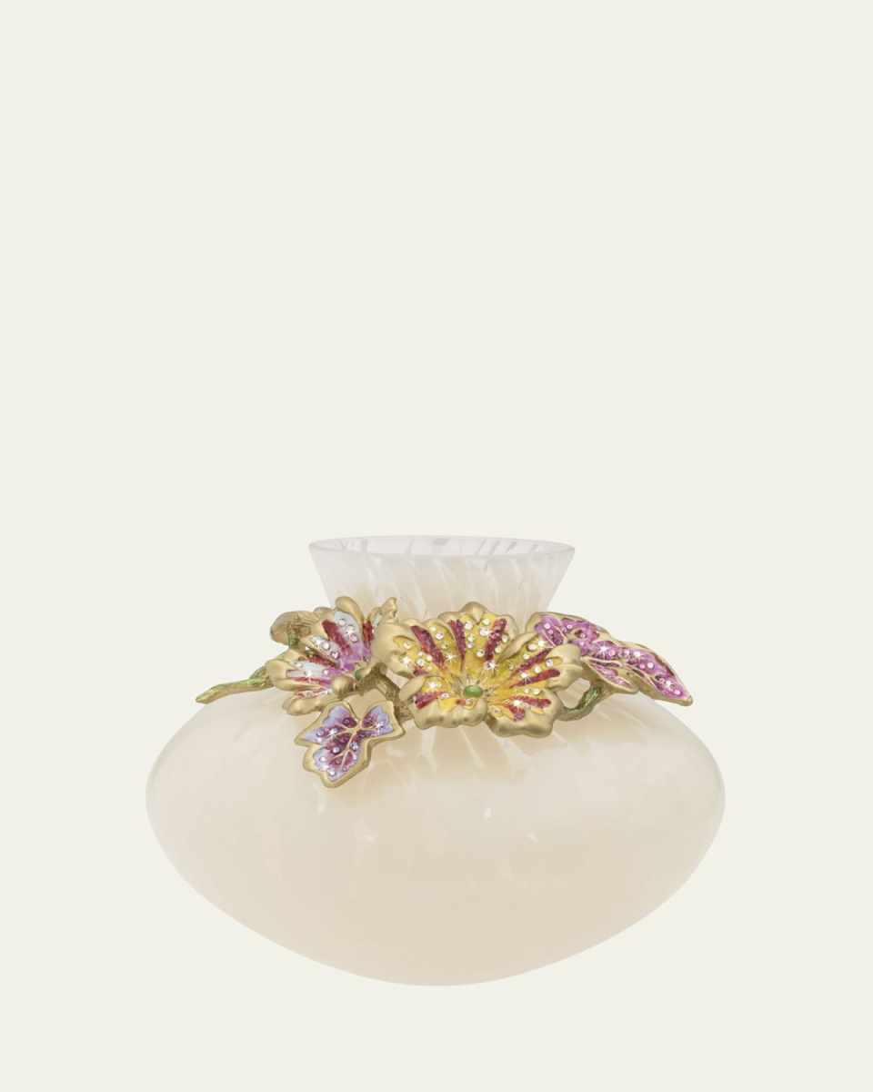 Flora Leaf and Flower Vase